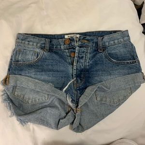 One Teaspoon denim shorts